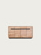 Credenza 180 cm con 4 ante in rovere massello sbiancato moderno Adena