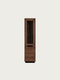 Column of solid oak wood 49x41x200 cm smoked Adena