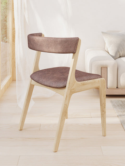 Sedia in rovere massello 76 cm nordica moderna morbida Atrani