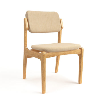 Dining chair of solid oak wood Loreto