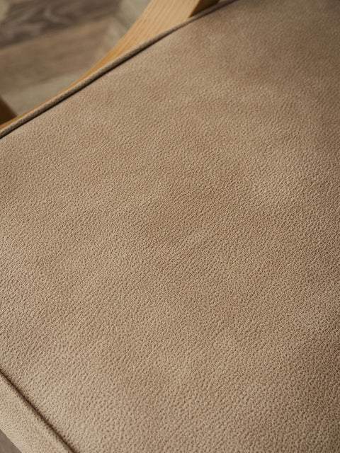 Solid oak wood chair natural soft Swan