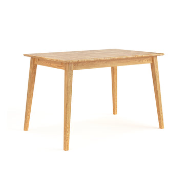 Extendable dining table of solid oak wood Austin