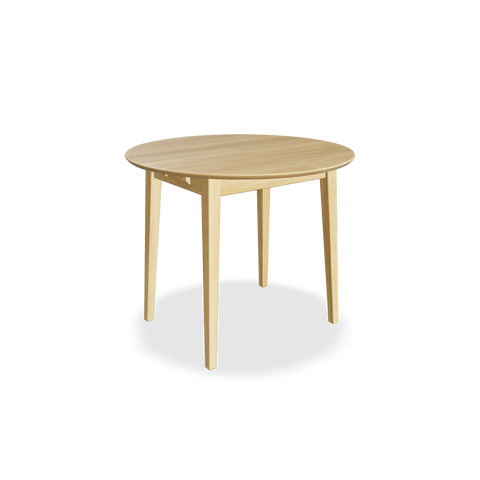 Extendable dining table of solid oak wood Sun