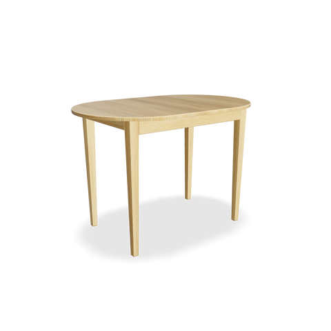 Extendable dining table of solid oak wood Florence