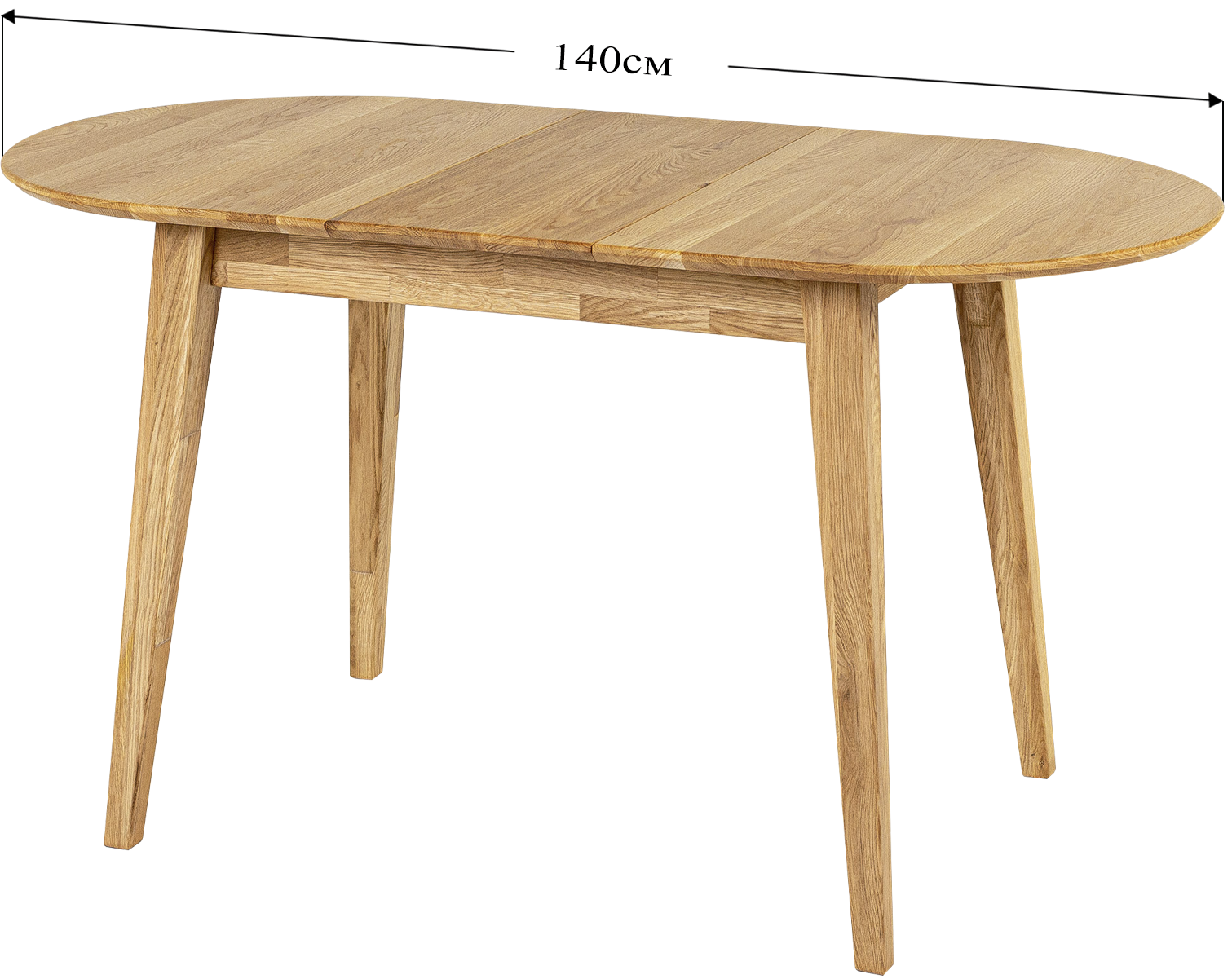 Dining Table solid oak modern nordic natural Florence