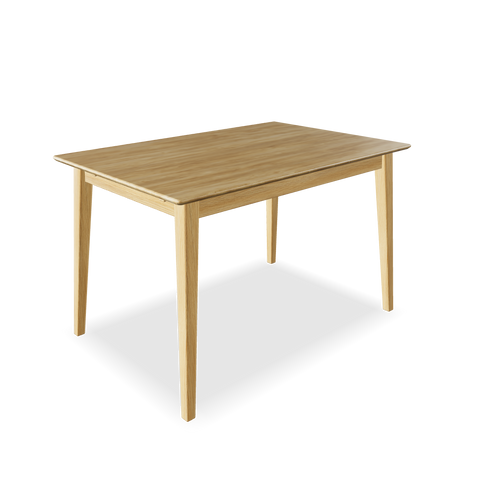 Extendable dining table of solid oak wood Austin