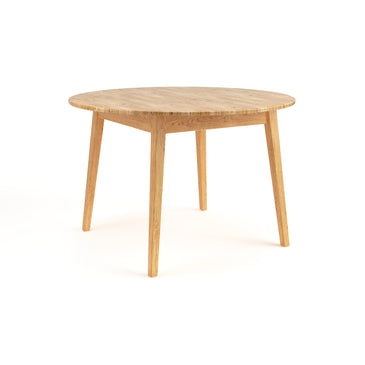 Extendable dining table of solid oak wood Nico